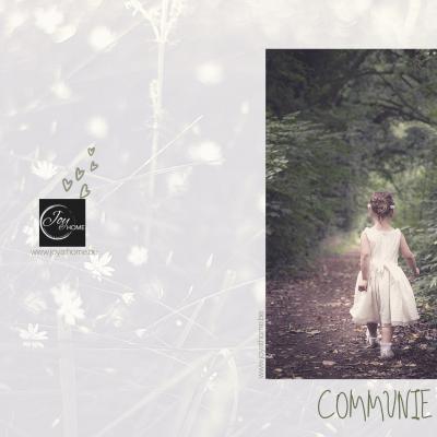 Wenskaart • Communie